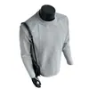 Sudadera Desestructurada de Estilo Americano Resistente para Hombre 2026, Camiseta de Otoño de Corte Holgado con Empalme de Capa de Aire, Sudadera Versátil