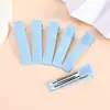Clip de Pico de Pato Metálico de 3.5/5 cm Pasador de Cobertura Total Pinza Recta Pinza Lateral Hecha a Mano DIY Accesorios para el Cabello