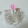 Conjunto de garfo e colher pequeno para casa nórdica, garfo de fruta criativo, colher de café de celebridade da internet, garfo de sobremesa de metal moderno, garfo de bolo