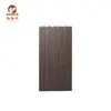 Piso exterior de madera compuesta de cinco agujeros, patrón recto, hecho a medida, impermeable, antideslizante, resistente al desgaste, adecuado para balcones, terrazas, patios y áreas escénicas