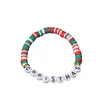 El Más Vendido de Amazon Navidad 2025 Paquete de 6 Lindo Alce Campana Pulsera de Arcilla Suave Set Regalo para Fiesta de Mujeres