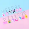 Llaveros de Goma Suave de Dibujos Animados al por Mayor Llaveros Creativos Lindos de PVC para Llaves de Coche Llaveros Pequeños de Dibujos Animados Japoneses y Coreanos