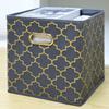 Caja de Almacenamiento de Tela No Tejida Directa de Fábrica Sin Tapa Caja de Almacenamiento Plegable Caja de Almacenamiento para Cajón de Armario Almacenamiento de Ropa Interior