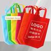 Sacola não tecida prensada a quente, sacola de compras ecológica, bolsa de loja de roupas, sacola publicitária não tecida com logotipo impresso, sacola para bebidas