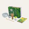 Tazón de Matcha Japonés con Boquilla, Tazón de Té de Vidrio, Accesorios para el Té, Herramientas para Preparar el Té de la Dinastía Song, Soporte para Batidor de Té, Bai Ben Li