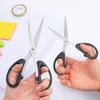 Huajie Fábrica Atacado Simples Cortador de Papel de Escritório Aço Inoxidável Cortador de Papel de Costura Doméstica Estudante Tesoura Artesanal