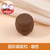 Lenço Magnético Cruzado com Fivela Magnética de Macaron Cabeça de Fivela Magnética para Lenço Véu de Lenço Gola de Xale Fivela Magnética Anti-Exposição