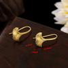 Material de latón, bricolaje, hecho a mano, gancho para la oreja, accesorios, producción simple, pendientes de moda, pendientes, venta al por mayor, nuevo producto Zhongxing