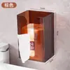 Caixa de Armazenamento de Lenços Umedecidos Leve de Luxo Sem Furos Caixa de Papel Higiênico Montada na Parede do Banheiro Dispensador de Lenços Caixa de Lenços Faciais