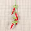 Cuerda de Frutas y Verduras Artificiales Limón Falso Fresa Uva/Nongjiale Maíz Calabaza Pimiento Adorno de Escena Accesorios
