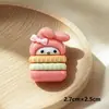 Gaviota Linda Brillante Pequeña Accesorios de Resina para Manualidades Llavero Lindo Colgante de Dibujos Animados Accesorios para el Cabello Teléfono Móvil