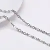 Múltiples Estilos de Accesorios Dulces y Geniales de Acero Inoxidable Hechos a Mano para DIY Cadena de Perlas Cable de Extensión de Cadena Pulsera Collar Cadena para Clavícula