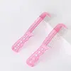 Pente de Aço Pequeno para Peruca Pente Pequeno Ferramenta de Beleza Maquiagem Pente de Peruca Penteando Cabelo Cacheado Cabeleireiro sem Embaraçar Cuidado Anti-frizz Pente de Peruca