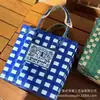 Bolsa de Elefante Estilo Tailandés, Bolsa Tejida Hecha a Mano, Cesta de Verduras, Bolso de Mano para Mujer, Bolsa para Lonchera de Souvenir