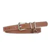 Cinto Novo Transfronteiriço Feminino Arco do Triunfo Cinto com Fivela de Pino Pingente Feminino Cinto para Vestido de Terno Estilo Maillard Feminino