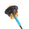Explosões transfronteiriças 3smd LED caminhão luzes laterais de caminhão luzes de sinalização luzes indicadoras luzes redondas pequenas coloridas carro