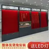 Gabinete de Almacenamiento para Sala de Billar, Salón de Billar, Vitrina de Madera para Tacos de Billar, Mostrador, Gabinete de Almacenamiento para Tacos de Billar