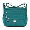 Bolso de Mujer 2026 Nuevo Modelo Transfronterizo Versátil Color Sólido Tela de Nylon Bolso de Mamá Gran Capacidad Hombro Único Cruzado Bolso Cuadrado Pequeño