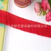 Venta al por mayor del fabricante Yiwu Trading presenta nuevos accesorios de encaje con flecos, accesorios para la ropa y encaje de borlas coloridas para cortinas