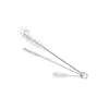 Cepillo de limpieza al por mayor de fábrica 3 piezas acero inoxidable nailon cepillo pequeño herramienta cepillo comercio exterior nuevo cepillo multifuncional