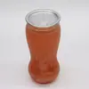 Latas de plástico PET con forma de calabaza para té de leche, latas de embalaje transparente para bebidas de té de frutas, venta al por mayor transfronteriza, venta al por mayor personalizada
