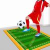Tapete de Entrenamiento de Ritmo de Fútbol Tapete Antideslizante Tapete de Control de Balón de Fútbol para Deportes de Interior Aislamiento Acústico Absorción de Impactos Tapete de Piso para Fitness de Interior y Exterior