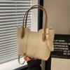 Bolso de mano para mujer, novedad de 2024, popular este año, de gran capacidad, informal, combinable, para hombro, para estudiantes universitarios.