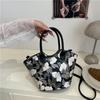Bolso de Mujer 2025 Nuevo Bolso de Moda Bolso de Mujer Elegante a la Moda Bolso de Hombro de Mano Bandolera Verano Bolso Balde