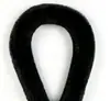 Tiras de pelo sintético de coelho rex para decoração de roupas de inverno, tiras de pelo coloridas feitas à mão para acessórios de fantasias de performance e dança, acabamento de pelo em estoque para atacado