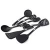 Nova Espátula de Cozinha Nylon Utensílios de Cozinha Cozinha Espátula 7 Peças Colher de Sopa Escumadeira Utensílios de Cozinha para Assar