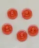 Plástico Colorido Seguro para Hilo 2518p Universal Multifuncional Transparente Carrete para Máquina de Coser Grosor Aumentado