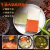 5 SaboresBase de Hot Pot de Mantequilla de Chongqing: Sopa Picante de Champiñones, Chile Pimiento, Tomate, Empacada Individualmente 50g