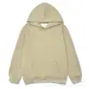 Suministro Directo de Fábrica 320g Sudadera con Capucha de Algodón para Hombre Otoño e Invierno, Sudadera Cálida, Top de Color Sólido, Venta al por Mayor, Estilo Unisex