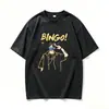 Camiseta Masculina de Manga Curta 100% Algodão Verão Estilo Coreano Ins Tendência Jovem Solta e Versátil Top Casual