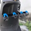 Gancho para Vehículo Eléctrico Anti-caída Cuatro Ganchos Diseño Elevado sin Agujeros Colgar Té de Leche Gancho para Llevar Gancho Frontal Gancho Portátil