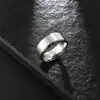 Anillos Mate y Pulidos de 4 mm, 6 mm, 8 mm para Parejas, Se Pueden Grabar con Logo Láser, Anillos de Acero Inoxidable, Anillos de Acero de Titanio