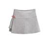 Falda Deportiva de Cintura Alta con Abertura Lateral Ancha Anti-caminar Cadera Línea A para Chica Hot Europea y Americana Culottes de Yoga Sobre-falda