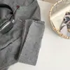 Meias Versáteis de Cor Sólida para Mulheres, Outono e Inverno, Estilo Hot Girl, Realçadoras da Panturrilha, Quentes, Casuais, Espessadas, Tricô Branco, Adequadas para Combinar com Botas de Neve