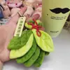 Lleva Tus PreocupacionesHojas de Toronja Traen Buena Suerte, Hojas de Toronja Eliminan la Mala Suerte Colgante de Peluche Llavero Accesorio Regalo