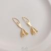 Colgante de niña de ballet abstracto color oro 14K para mantener el color, colgante para pendientes DIY hecho a mano, colgante para collar, accesorios de joyería