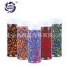 Decoración para hornear pasteles de azúcar de colores, partículas de azúcar pulidas para helados, azúcar perlado, perlas de azúcar embotelladas comestibles, materias primas decorativas
