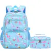 Mochila transfronteriza de Amazon para niñas, juego de tres piezas de mochila escolar para estudiantes de primaria, mochila linda estilo ins