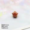 Accesorios de joyería diy estrella de cinco puntas concha cuentas de cerámica esmalte de flores cuentas sueltas bolsa de material tejido a mano venta al por mayor de cuentas