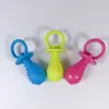 Brinquedos para Cachorros Resistentes à Mordida Golden Retriever Bichon Filhote Limpeza Dental Molar Bastão Anti-Desmontagem Brinquedos de Nó com Corda para Casa Suprimentos Atacado
