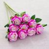 Dia dos Namorados pérola única flanela rosa parede cachoeira simulação flor flor artificial arranjo de flores decoração de casa transfronteiriço