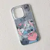 Funda de Teléfono de Dibujos Animados Stitch Oso Cariñoso para iPhone 17 Adecuada para Apple 16 Pro Max 13 Europeos y Americanos 14 Estilo Fresco 15
