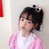 Gafas de sol para niños anillo para el pelo gafas anillo para el pelo de intestino grueso temperamento bebé niña pequeña no daña la cuerda del pelo alta elasticidad accesorios para el pelo de cola de caballo