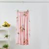Pijamas nuevos de primavera y verano para mujer de algodón seda de dos piezas estampado nude cárdigan manga corta pijamas ropa para el hogar para mujer al por mayor