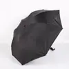 Paraguas Automático de Ocho Varillas Pegamento Negro UV Paraguas para el Sol Paraguas Plegable de Negocios Protección Solar Protección UV Paraguas Solar Unisex
