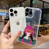 Funda para Teléfono Estilo Norteamericano de Doble Cola de Caballo para Chica Cool para iPhone 17, Funda Suave de TPU Transparente para Apple 18 Pro